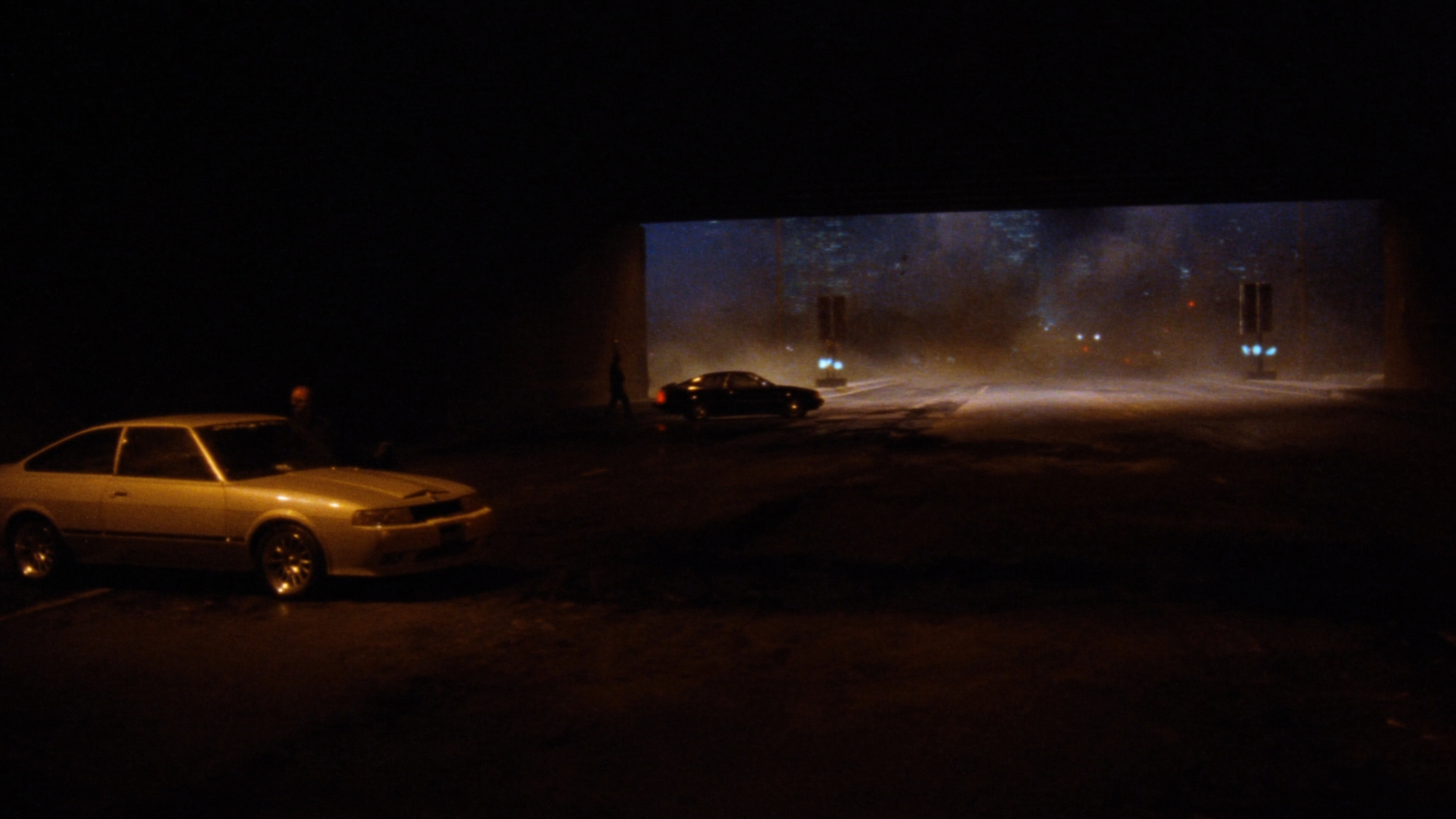 street racing at night, Houston underpass